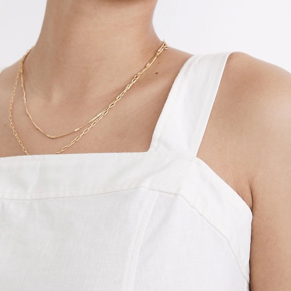 Madewell Size S LinenCotton Princess-Seamed Midi Dress Great Condition Worn Once - Picture 3 of 10